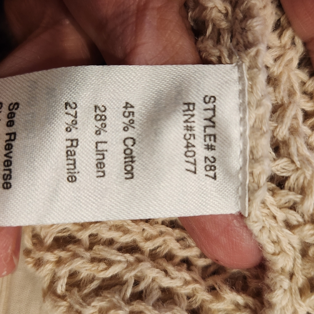 Cabi cream medium cardigan - Picture 8 of 9